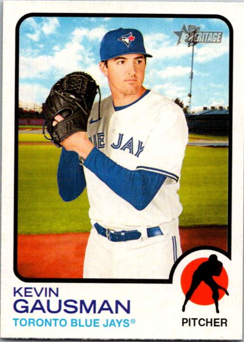 2022 Topps Heritage #115 Kevin Gausman  Toronto Blue Jays  V91999 Image 1