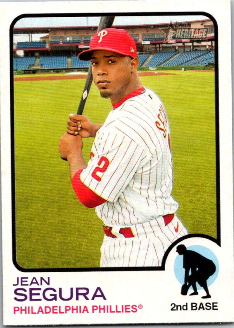 2022 Topps Heritage #117 Jean Segura  Philadelphia Phillies  V92000 Image 1