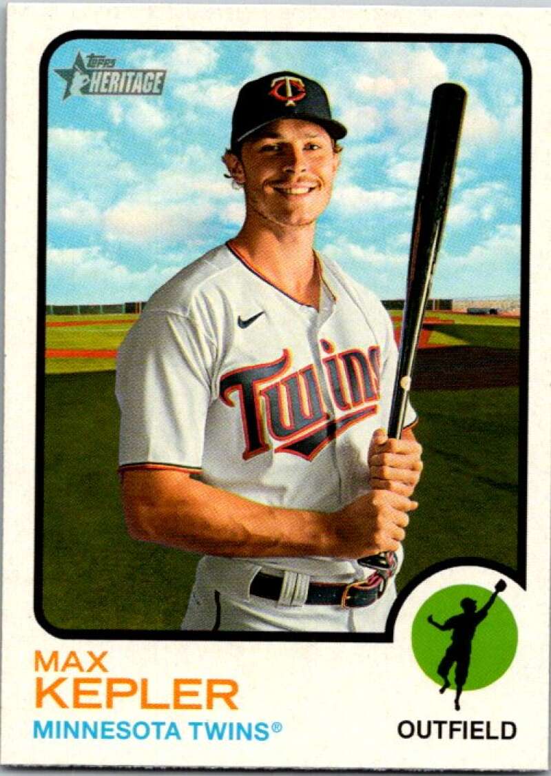 2022 Topps Heritage #122 Max Kepler  Minnesota Twins  V92007 Image 1