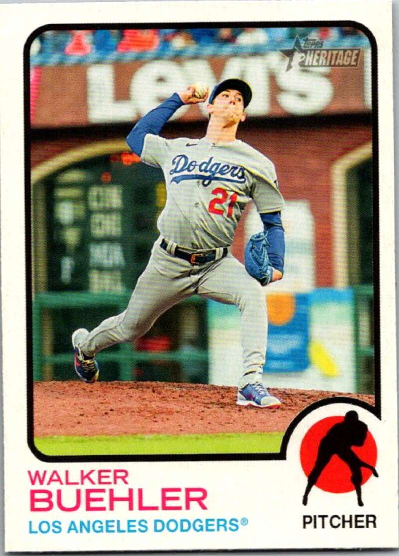 2022 Topps Heritage #127 Walker Buehler  Dodgers  V92009 Image 1