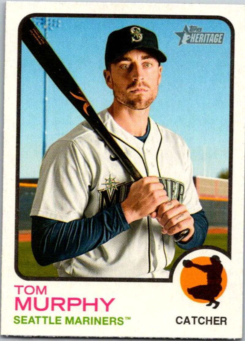 2022 Topps Heritage #134 Tom Murphy  Seattle Mariners  V92013 Image 1