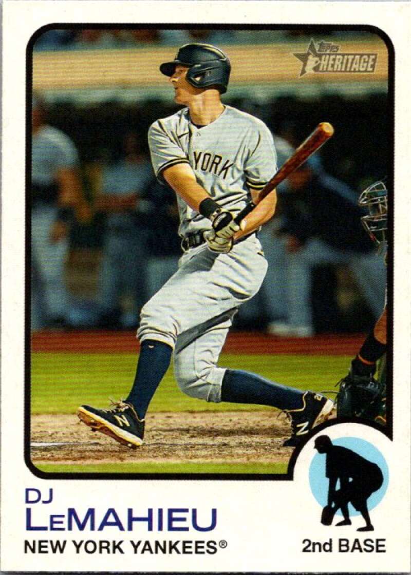 2022 Topps Heritage #169 DJ LeMahieu  New York Yankees  V92028 Image 1