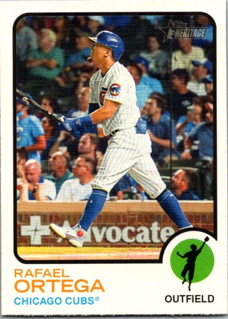 2022 Topps Heritage #180 Rafael Ortega  Chicago Cubs  V92038 Image 1