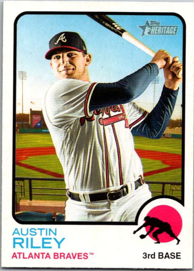 2022 Topps Heritage #193 Austin Riley  Atlanta Braves  V92045 Image 1