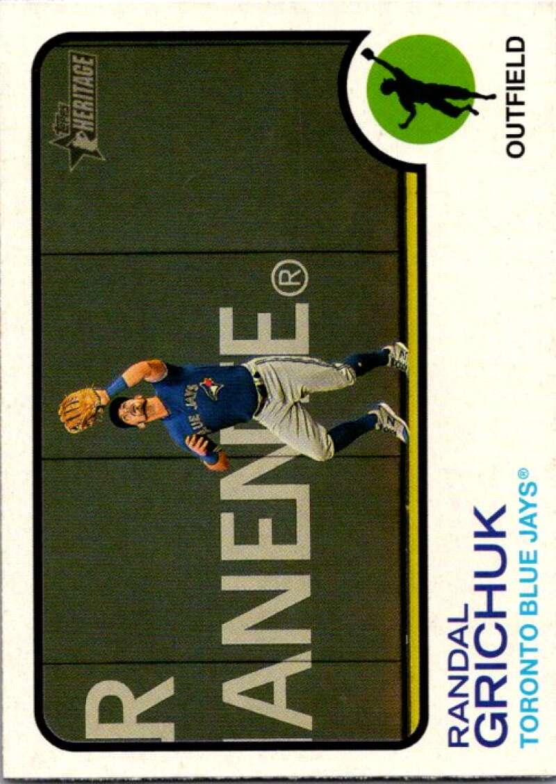 2022 Topps Heritage #228 Randal Grichuk  Toronto Blue Jays  V92074 Image 1