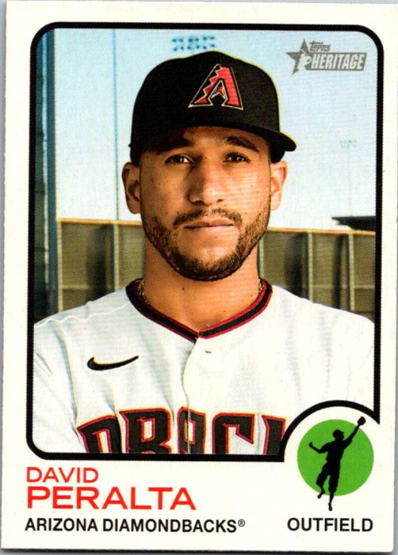 2022 Topps Heritage #255 David Peralta  Arizona Diamondbacks  V92096 Image 1