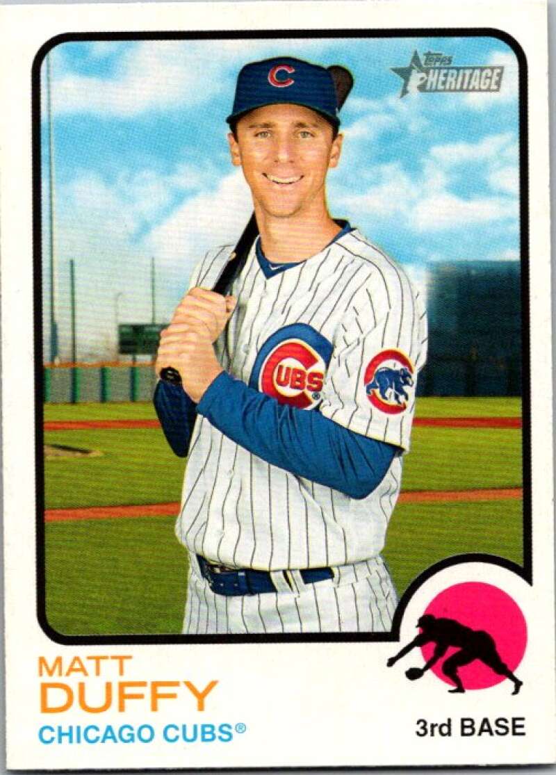 2022 Topps Heritage #265 Matt Duffy  Chicago Cubs  V92103 Image 1