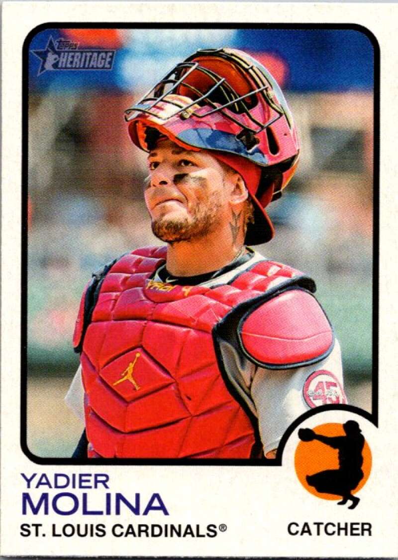 2022 Topps Heritage #279 Yadier Molina  St. Louis Cardinals  V92109 Image 1