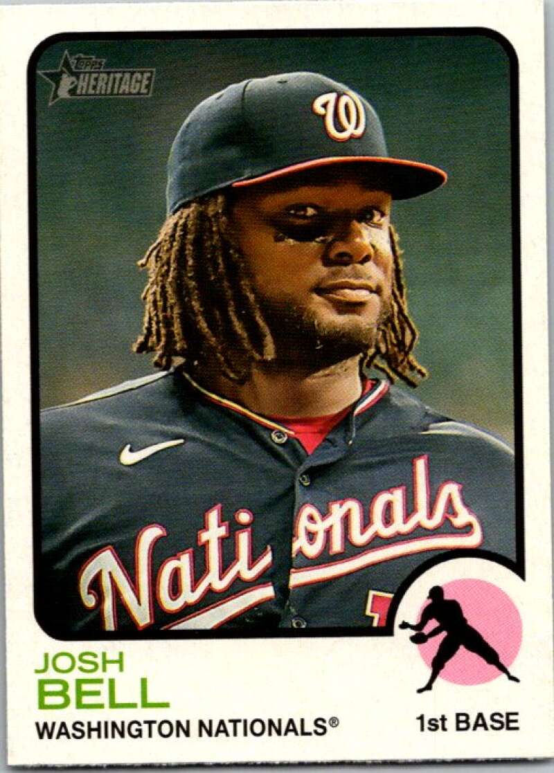 2022 Topps Heritage #289 Josh Bell  Washington Nationals  V92117 Image 1