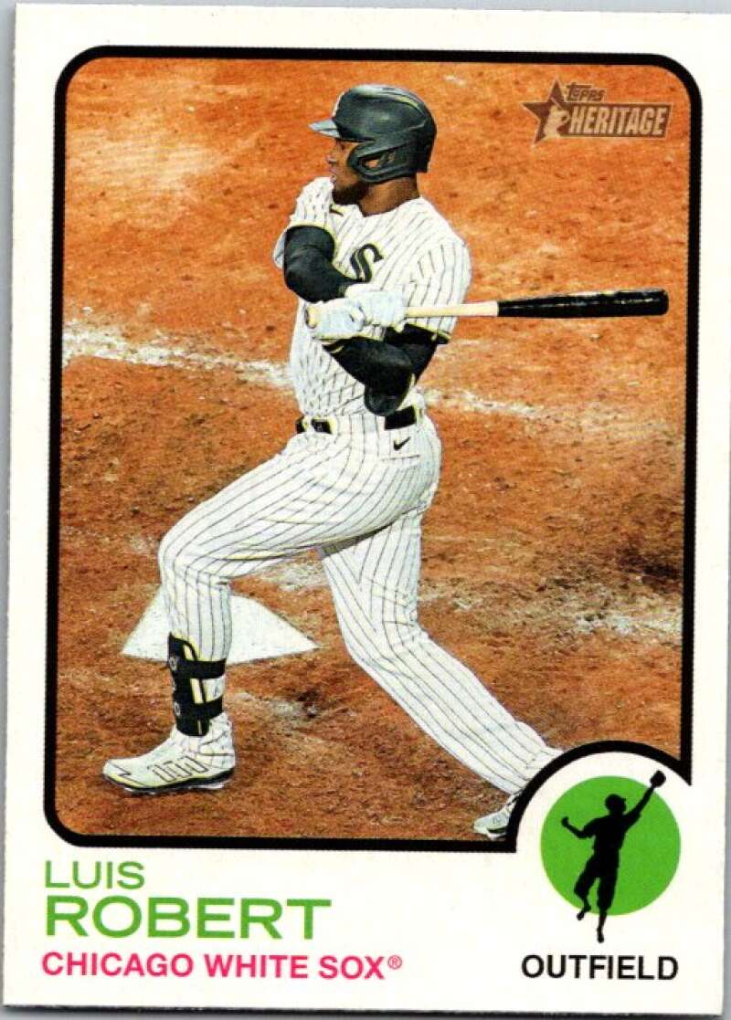 2022 Topps Heritage #295 Luis Robert  Chicago White Sox  V92123 Image 1