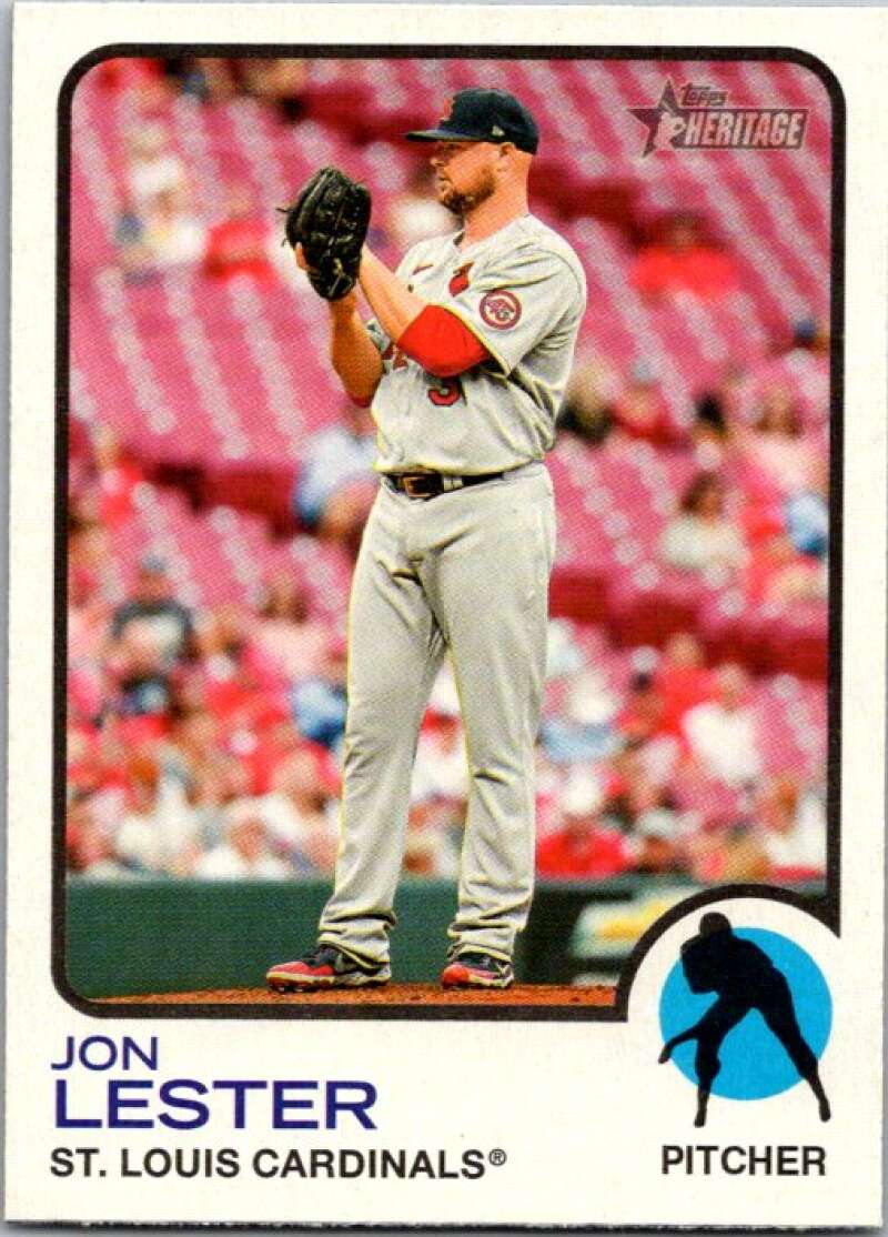 2022 Topps Heritage #323 Jon Lester  St. Louis Cardinals  V92148 Image 1