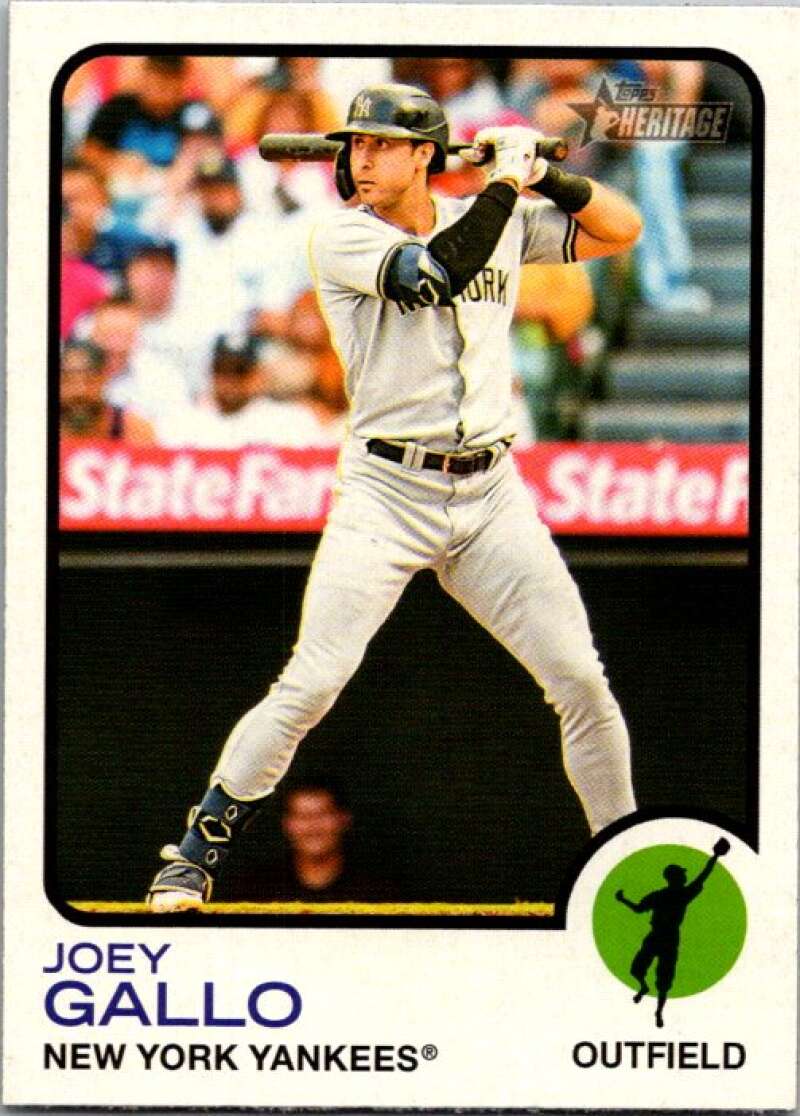 2022 Topps Heritage #339 Joey Gallo  New York Yankees  V92165 Image 1