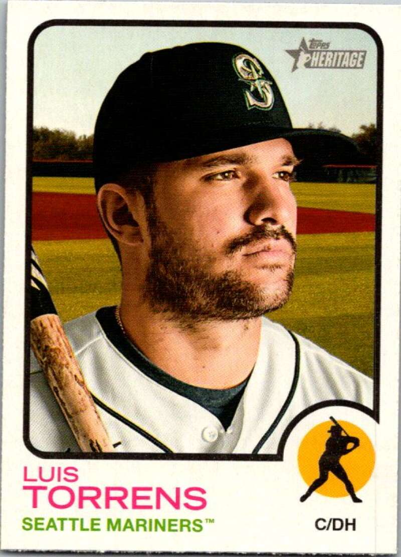 2022 Topps Heritage #343 Luis Torrens  Seattle Mariners  V92168 Image 1
