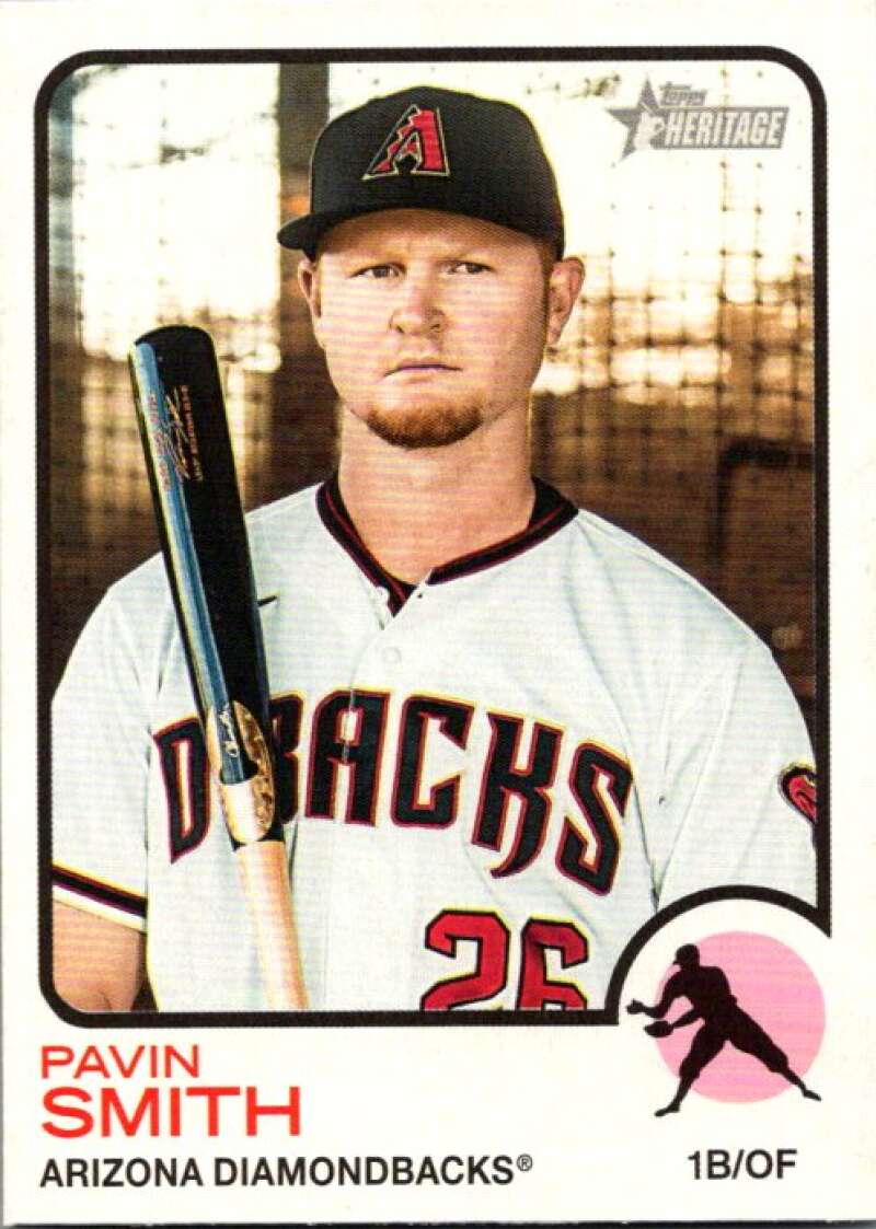 2022 Topps Heritage #346 Pavin Smith  Arizona Diamondbacks  V92173 Image 1