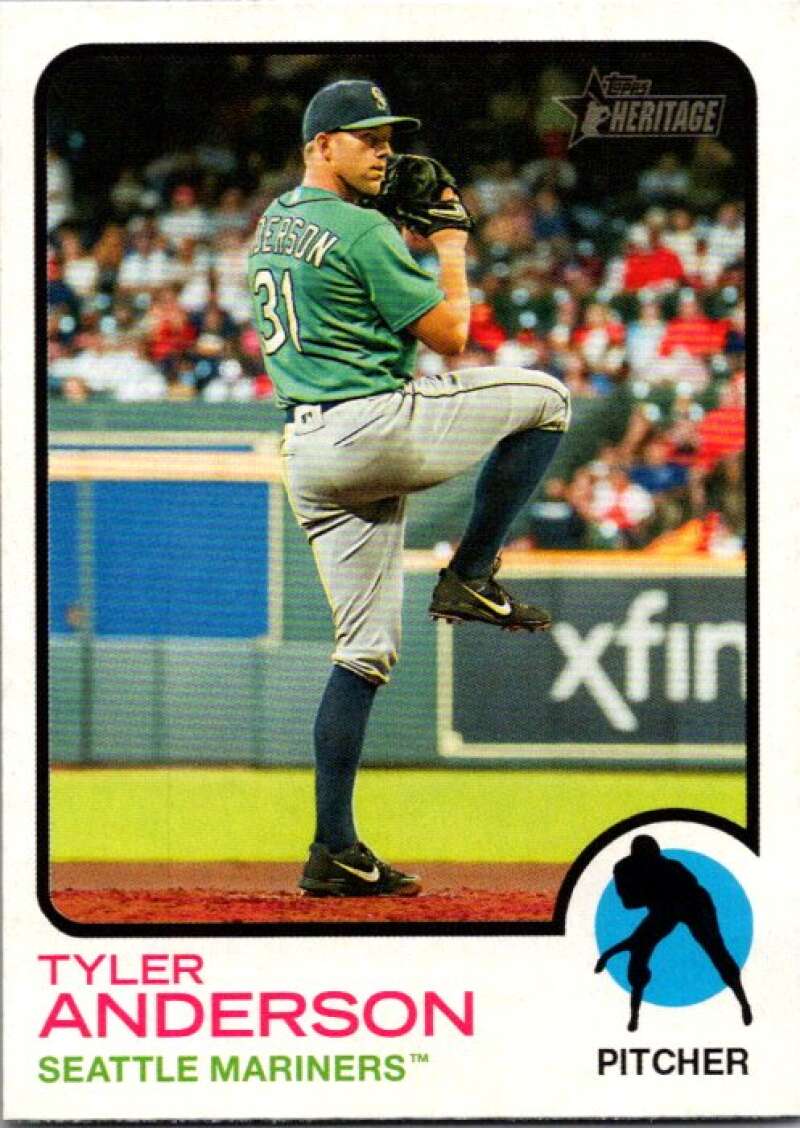 2022 Topps Heritage #369 Tyler Anderson  Seattle Mariners  V92188 Image 1