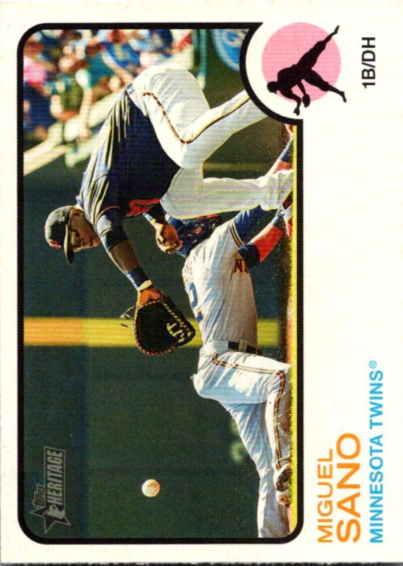 2022 Topps Heritage #384 Miguel Sano  Minnesota Twins  V92200 Image 1