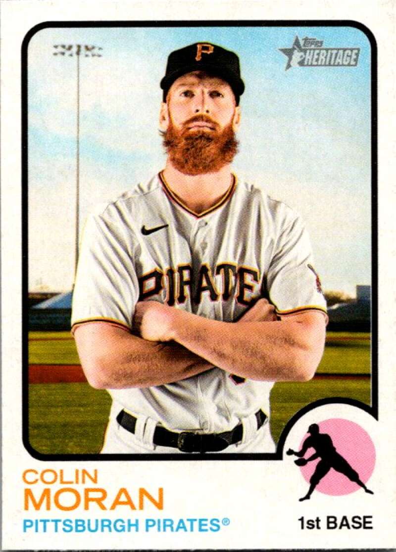 2022 Topps Heritage #391 Colin Moran  Pittsburgh Pirates  V92204 Image 1