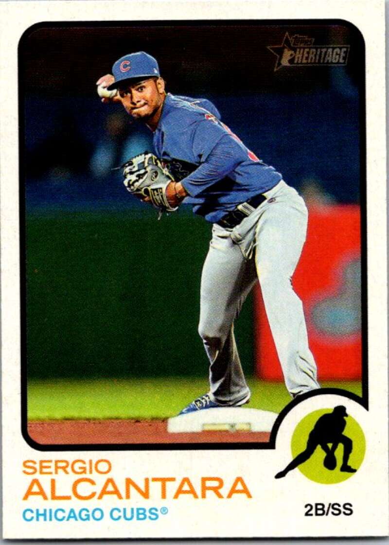 2022 Topps Heritage #419 Sergio Alcantara High Number Short Print  V92215 Image 1