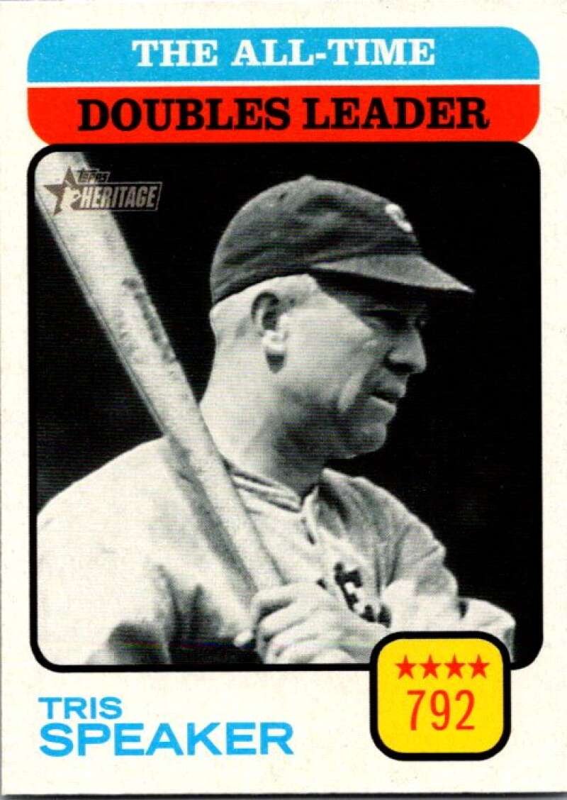 2022 Topps Heritage #476 Tris Speaker High Number Short Print  V92218 Image 1