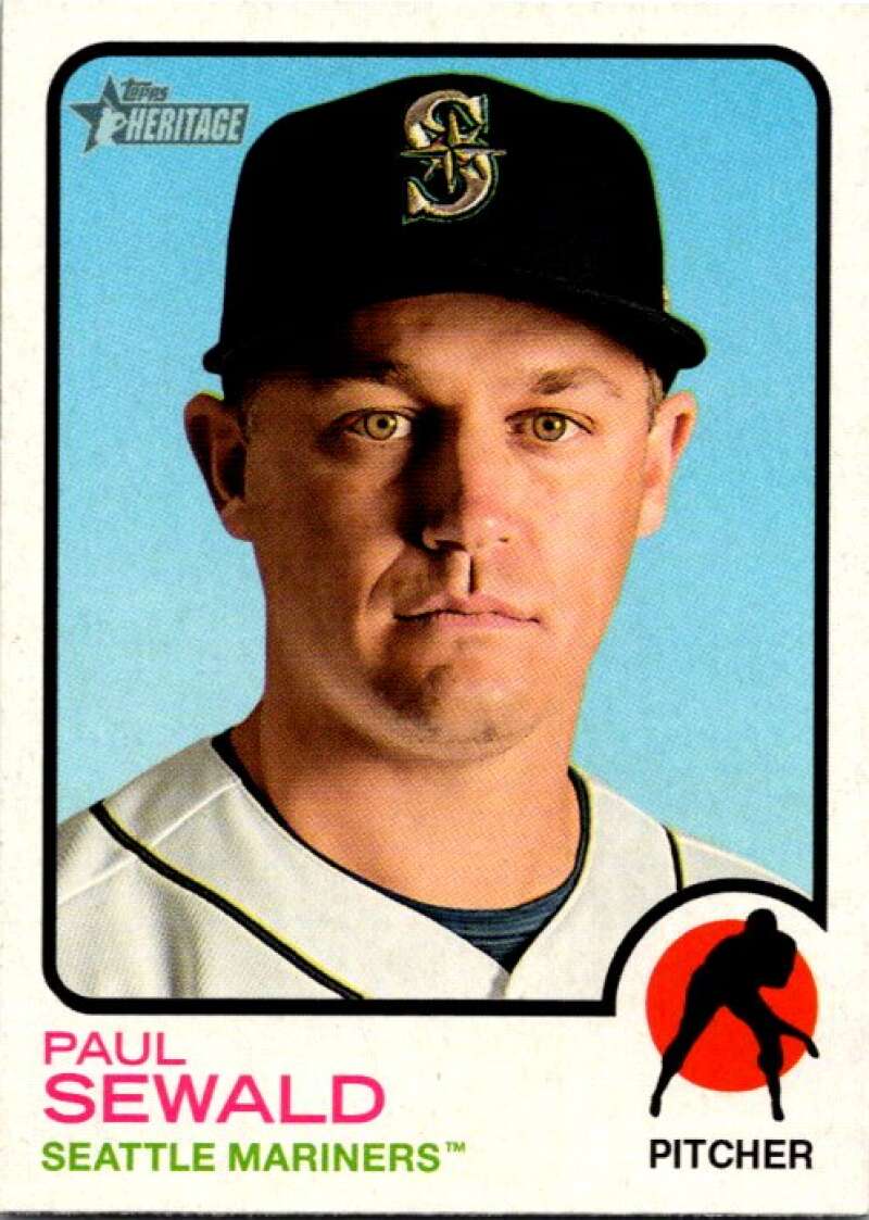 2022 Topps Heritage #495 Paul Sewald High Number Short Print  V92222 Image 1
