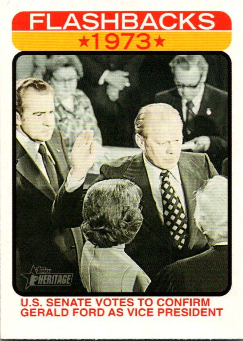 2022 Topps Heritage News Flashbacks #NF-7 US Senate Votes  V92224 Image 1