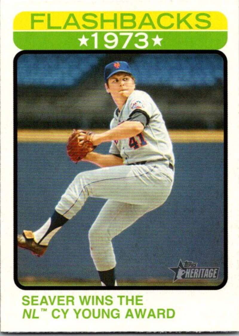 2022 Topps Heritage Baseball Flashbacks #BF-12 Tom Seaver  V92227 Image 1