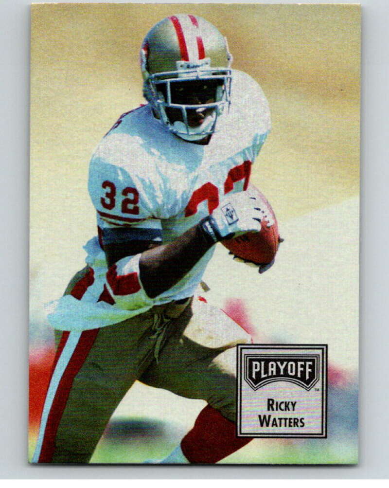 1993 Playoff Contenders #7 Ricky Watters  San Francisco 49ers  V92597 Image 1