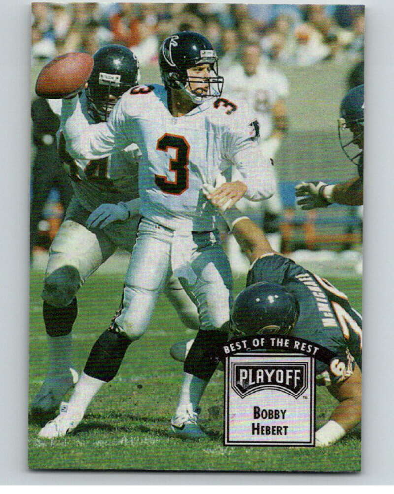 1993 Playoff Contenders #11 Bobby Hebert  Atlanta Falcons  V92600 Image 1