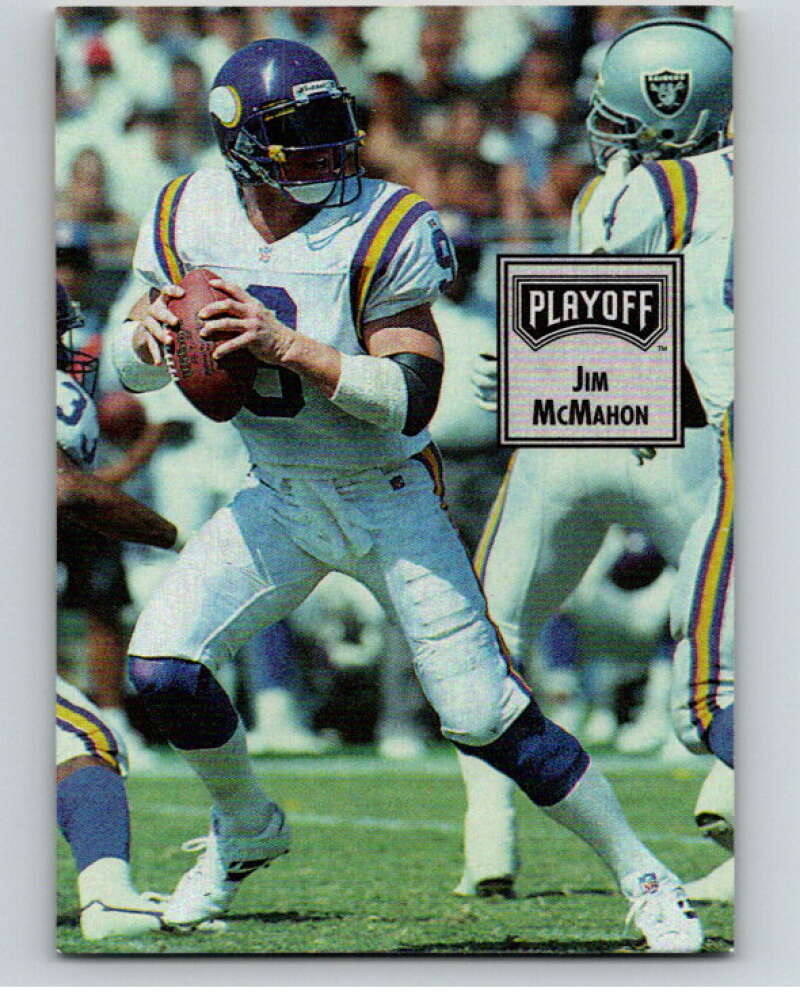 1993 Playoff Contenders #22 Jim McMahon  Minnesota Vikings  V92609 Image 1