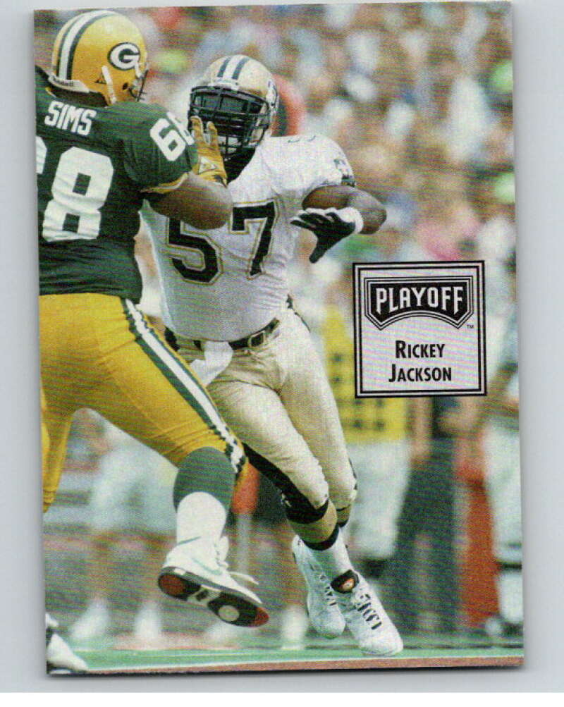 1993 Playoff Contenders #24 Rickey Jackson  New Orleans Saints  V92613 Image 1