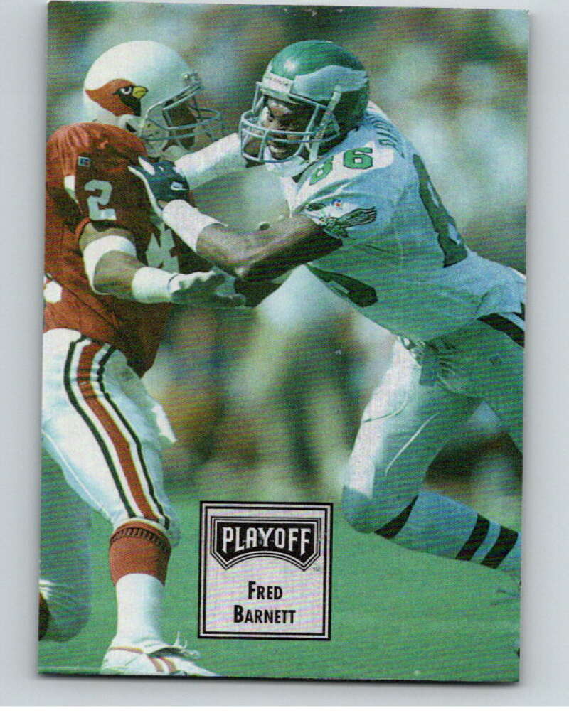 1993 Playoff Contenders #27 Fred Barnett  Philadelphia Eagles  V92616 Image 1