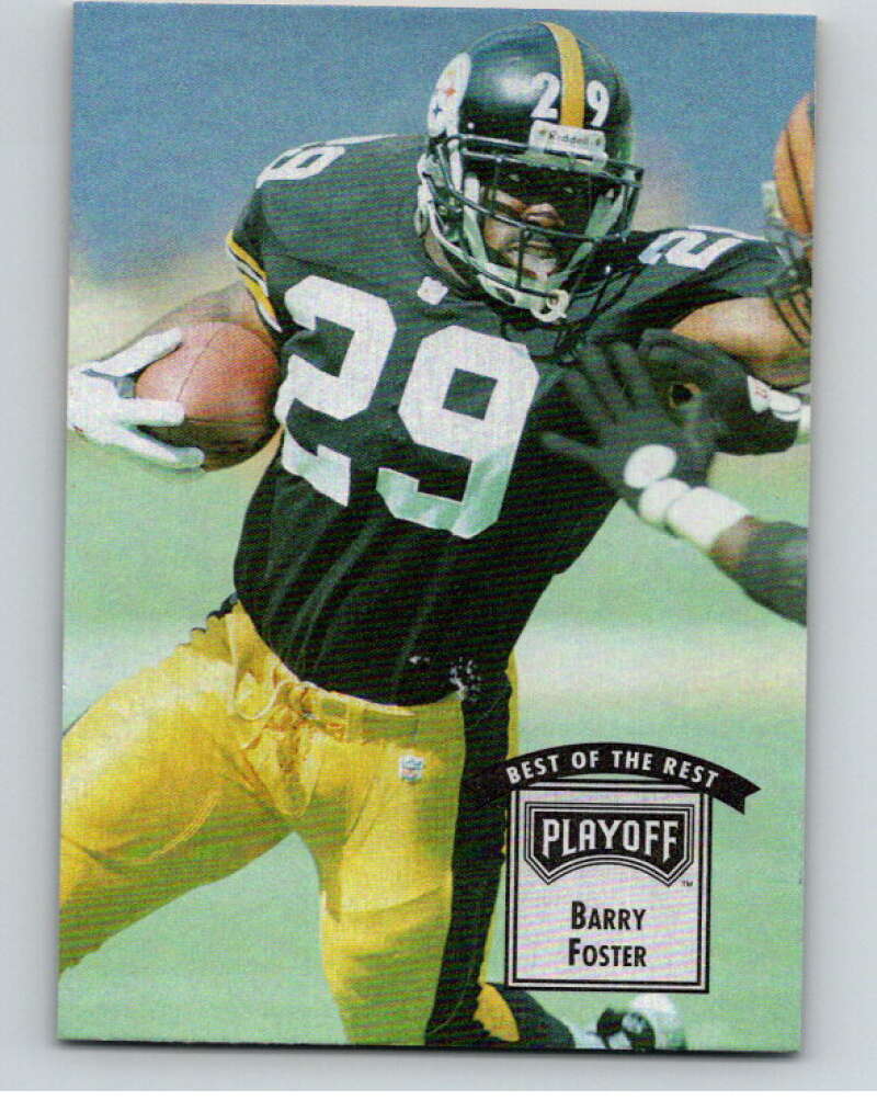 1993 Playoff Contenders #29 Barry Foster  Pittsburgh Steelers  V92619 Image 1