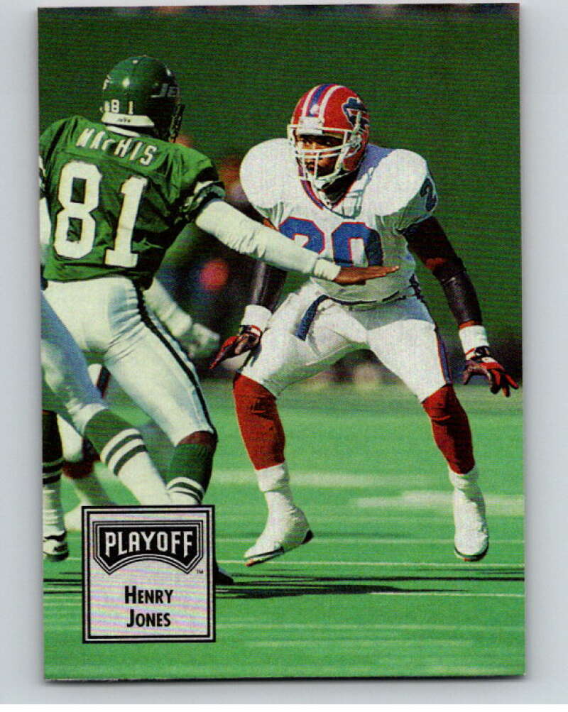 1993 Playoff Contenders #33 Henry Jones  Buffalo Bills  V92624 Image 1