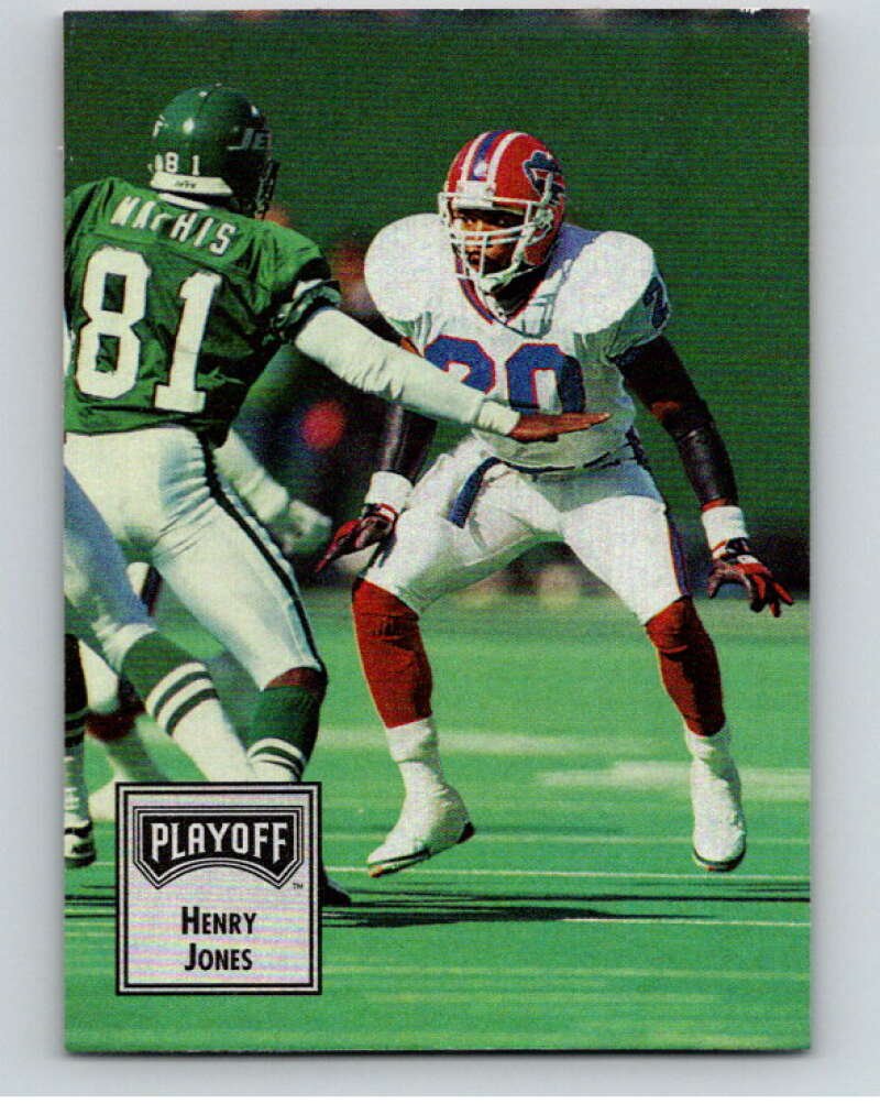 1993 Playoff Contenders #33 Henry Jones  Buffalo Bills  V92625 Image 1