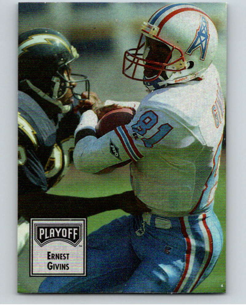 1993 Playoff Contenders #41 Ernest Givins  Houston Oilers  V92634 Image 1