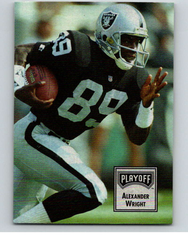 1993 Playoff Contenders #43 Alexander Wright  Los Angeles Raiders  V92638 Image 1
