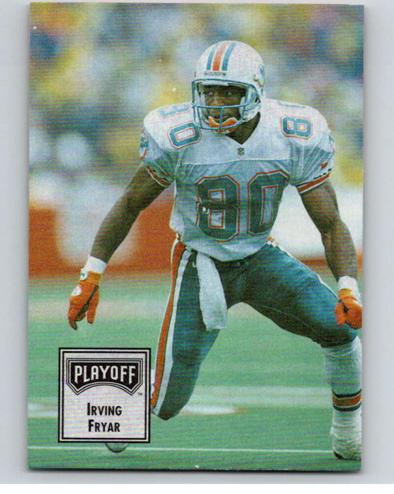 1993 Playoff Contenders #60 Irving Fryar  Miami Dolphins  V92652 Image 1