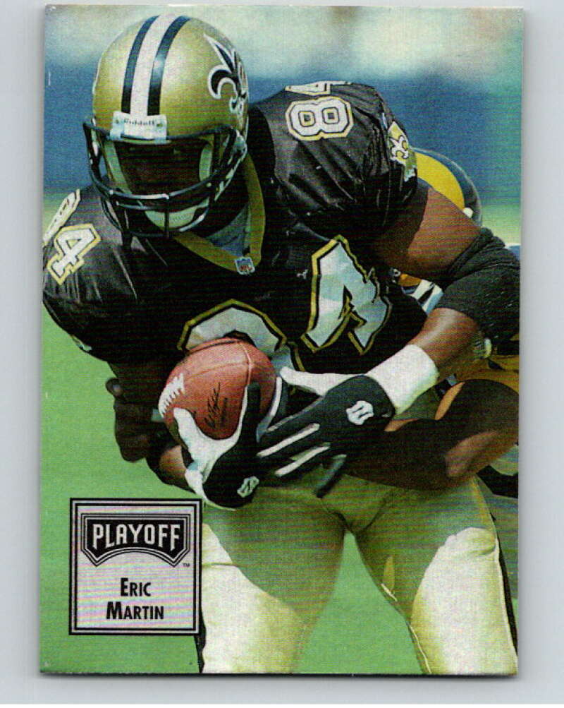 1993 Playoff Contenders #62 Eric Martin  New Orleans Saints  V92655 Image 1