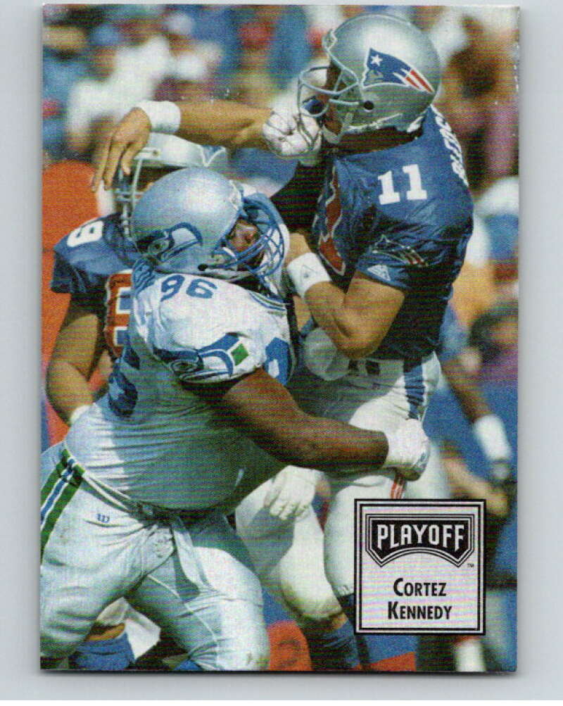 1993 Playoff Contenders #64 Cortez Kennedy  Seattle Seahawks  V92658 Image 1