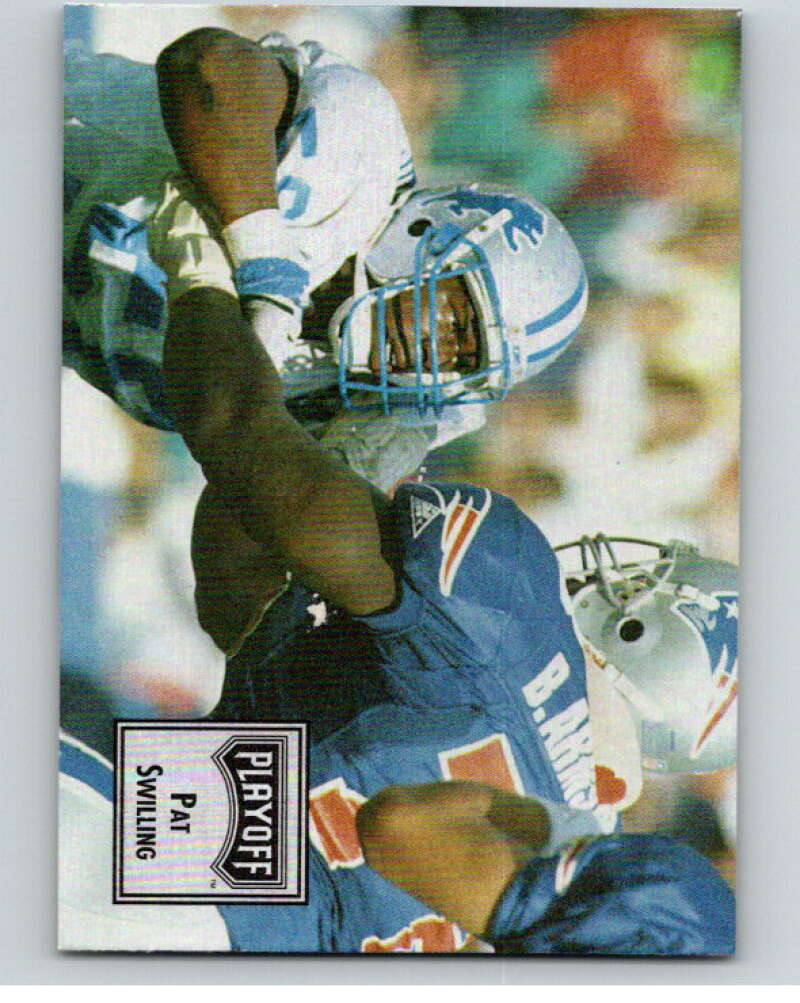 1993 Playoff Contenders #68 Pat Swilling  Detroit Lions  V92661 Image 1
