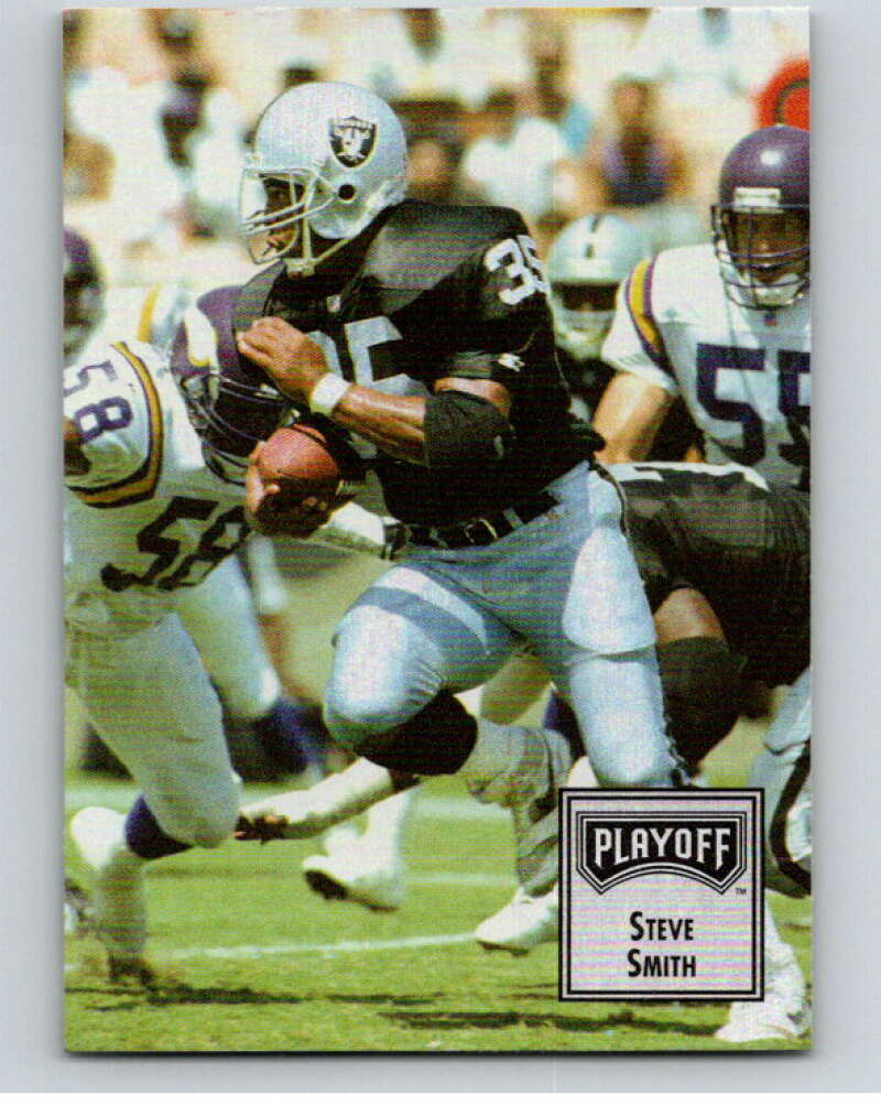 1993 Playoff Contenders #71 Steve Smith  Los Angeles Raiders  V92665 Image 1