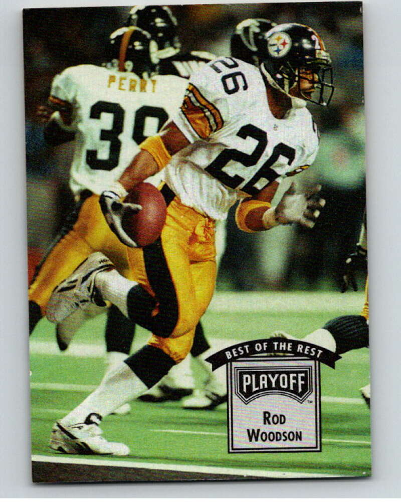 1993 Playoff Contenders #77 Rod Woodson  Pittsburgh Steelers  V92669 Image 1