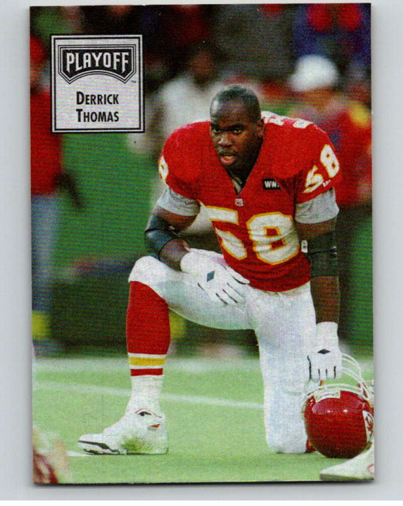 1993 Playoff Contenders #79 Derrick Thomas  Kansas City Chiefs  V92671 Image 1