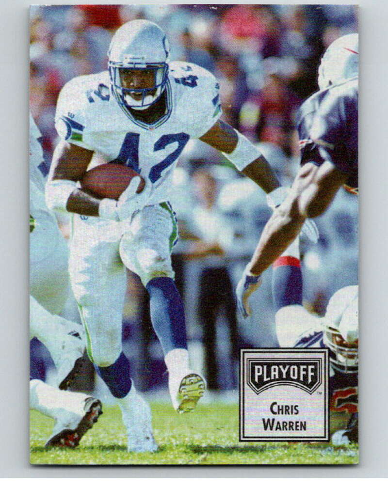 1993 Playoff Contenders #85 Chris Warren  Seattle Seahawks  V92677 Image 1