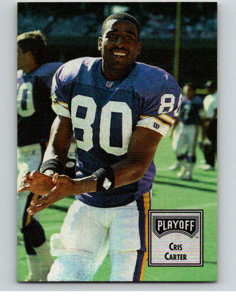 1993 Playoff Contenders #92 Cris Carter  Minnesota Vikings  V92683 Image 1