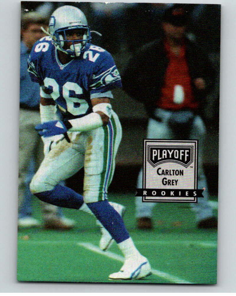 1993 Playoff Contenders #101 Carlton Gray UER  RC Rookie Seattle Seahawks  V92694 Image 1
