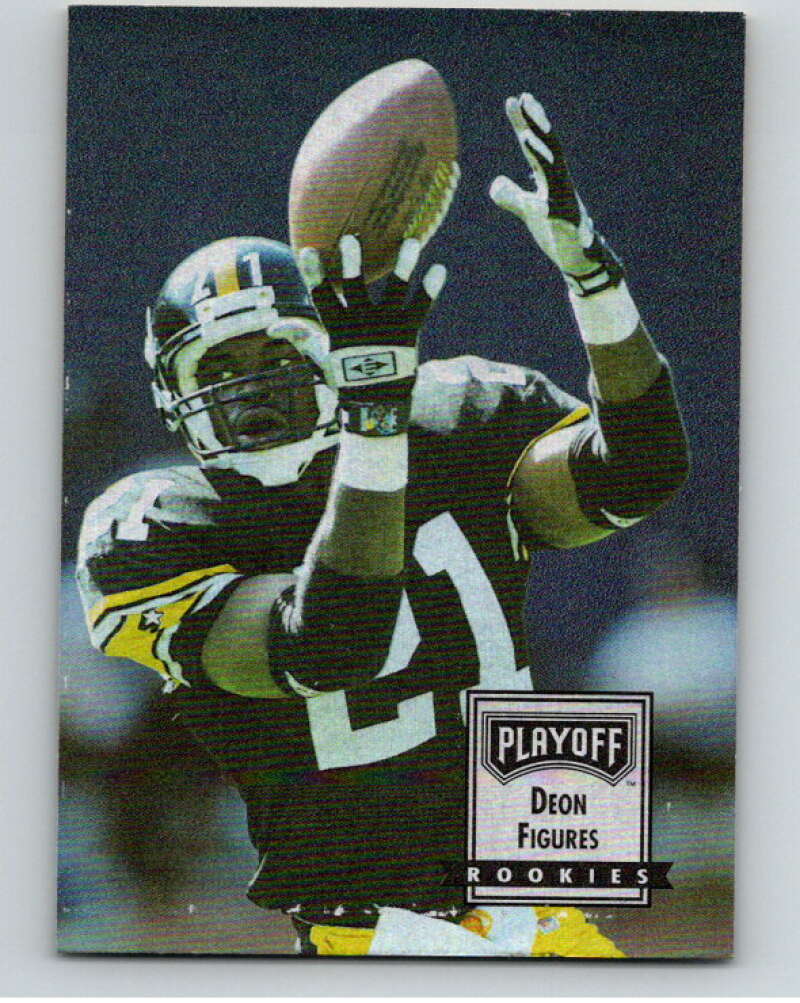1993 Playoff Contenders #106 Deon Figures  RC Rookie Pittsburgh Steelers  V92702 Image 1
