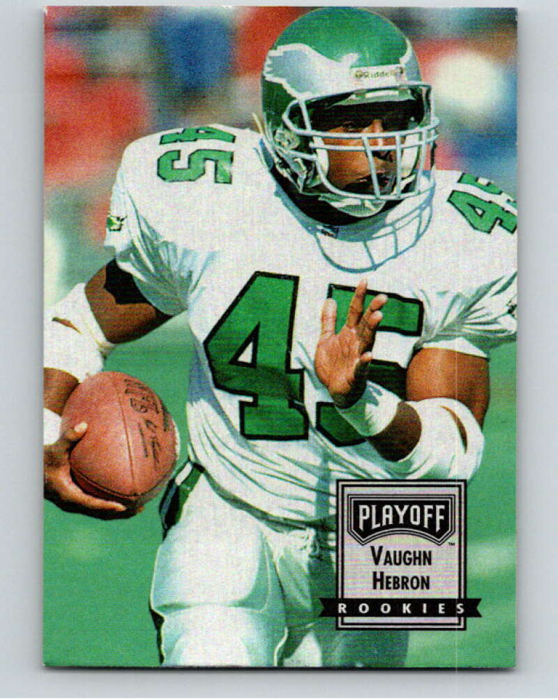 1993 Playoff Contenders #111 Vaughn Hebron  RC Rookie Philadelphia Eagles  V92710 Image 1