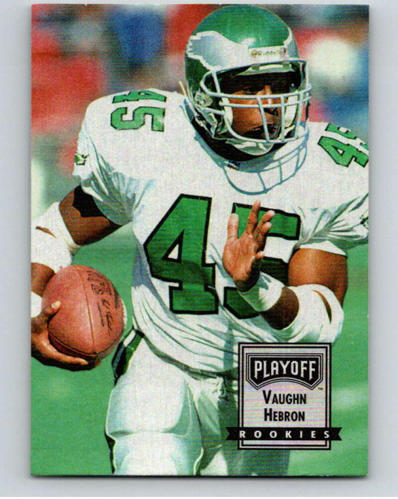 1993 Playoff Contenders #111 Vaughn Hebron  RC Rookie Philadelphia Eagles  V92711 Image 1