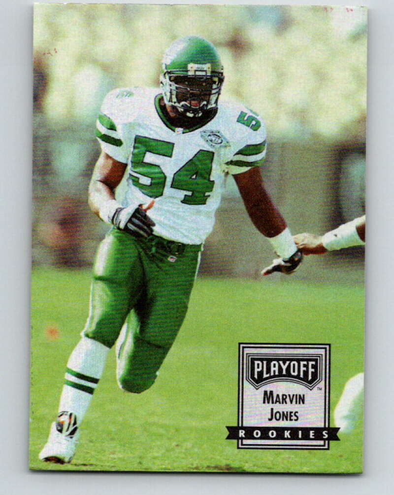 1993 Playoff Contenders #112 Marvin Jones  RC Rookie New York Jets  V92712 Image 1